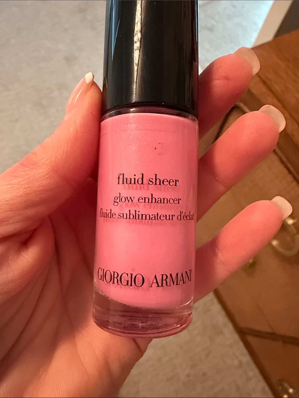 Giorgio Armani Fluid Sheer Glow Enhancer — Soft Pink